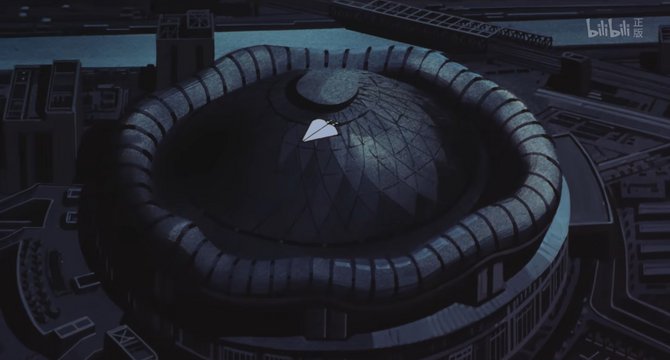 穹顶体育场的缆车